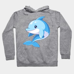 Blue Dolphin Hoodie